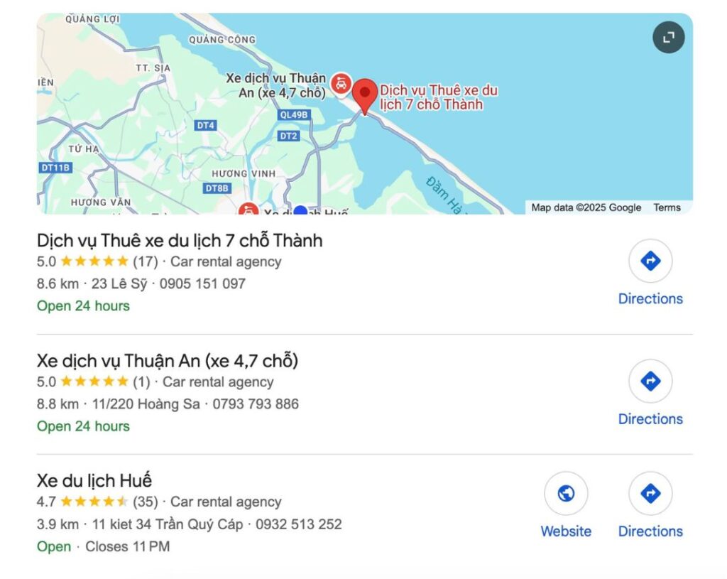 Dịch Vụ Review Google Map uy tín